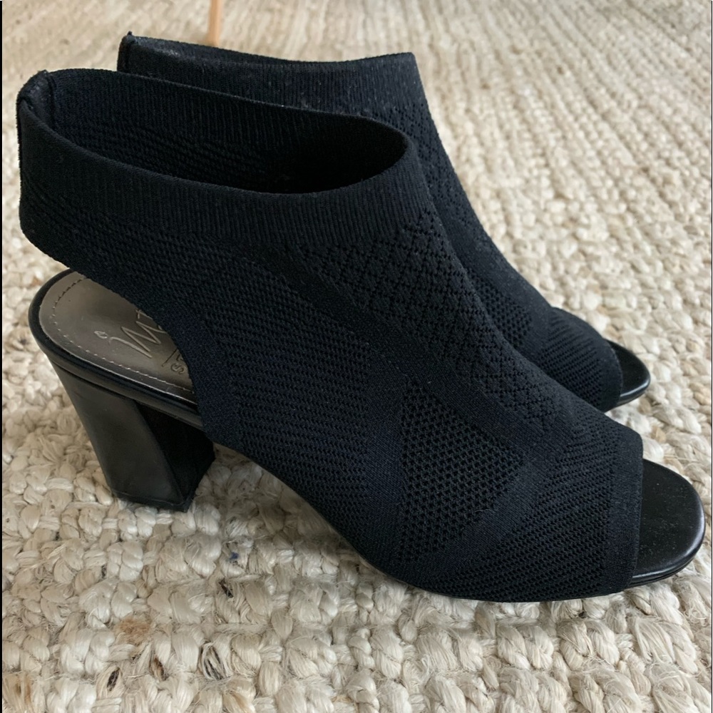 Impo Stretch Black Heels